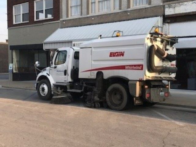 Street Sweeping vehicle