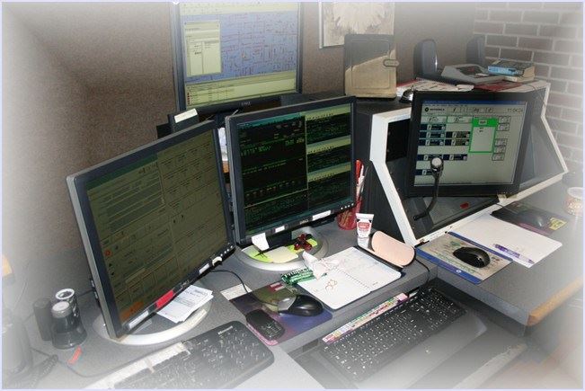 Image of police dispatch station