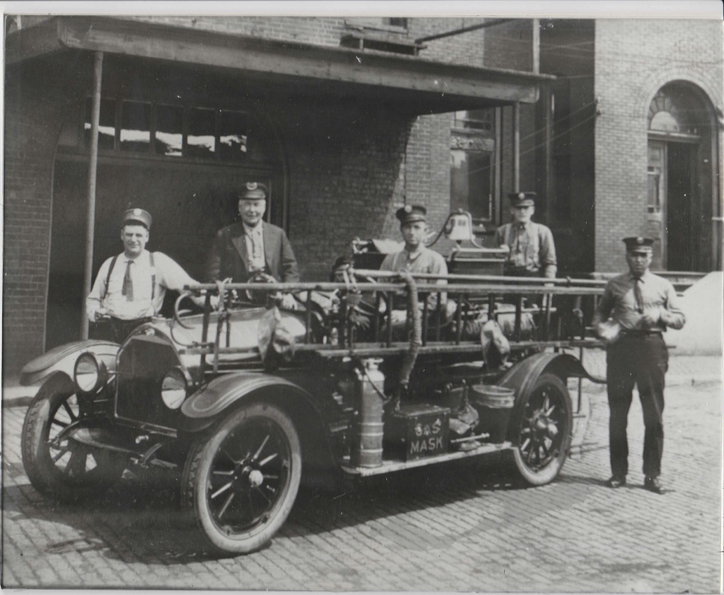 first fire truck